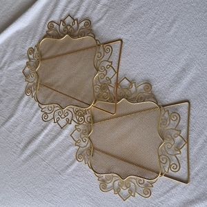 Set of 2 wire mesh earring holder